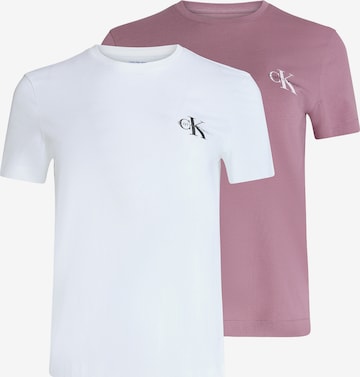 lillā Calvin Klein Jeans T-Krekls: no priekšpuses