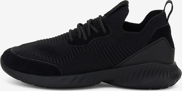 Sneaker bassa 'B Tech' di Boggi Milano in nero: frontale