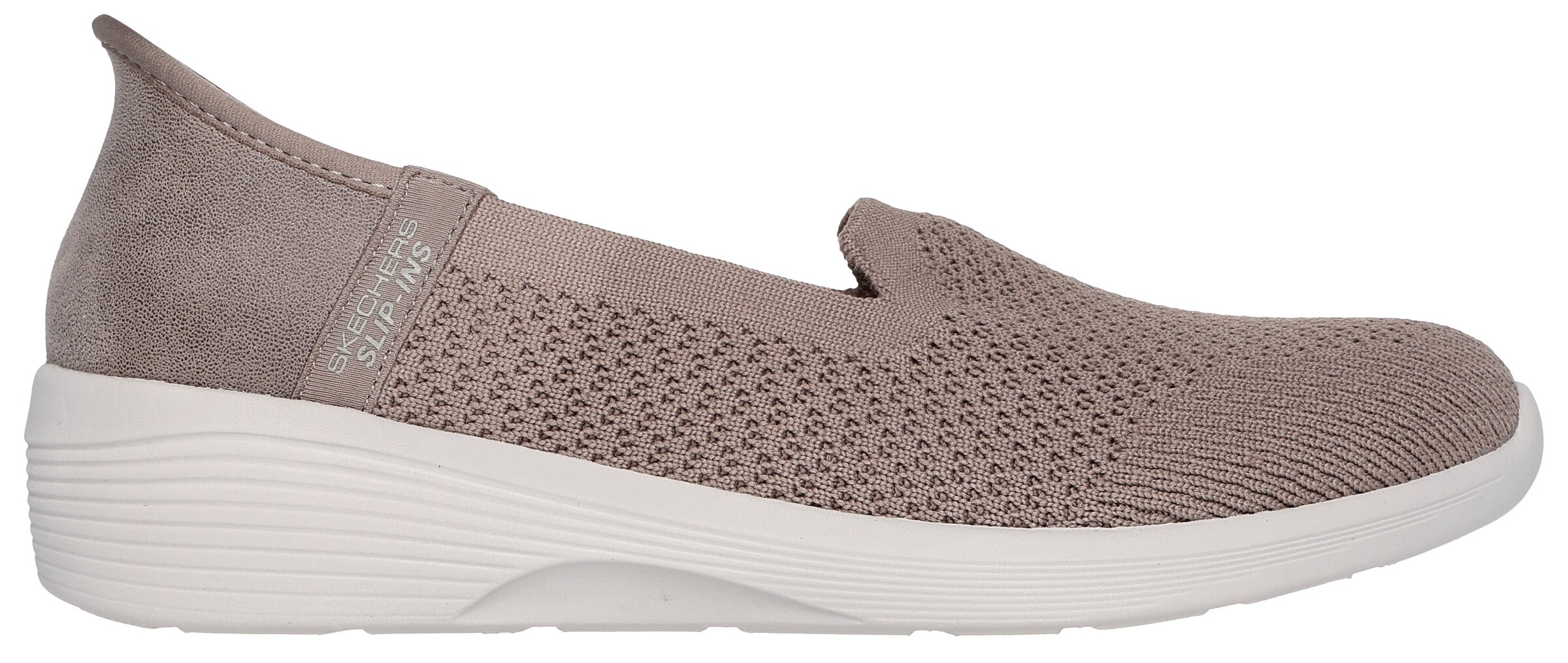 SKECHERS Slip-Ons in Grey