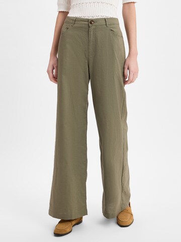 Franco Callegari Wide leg Pants in Grey: front