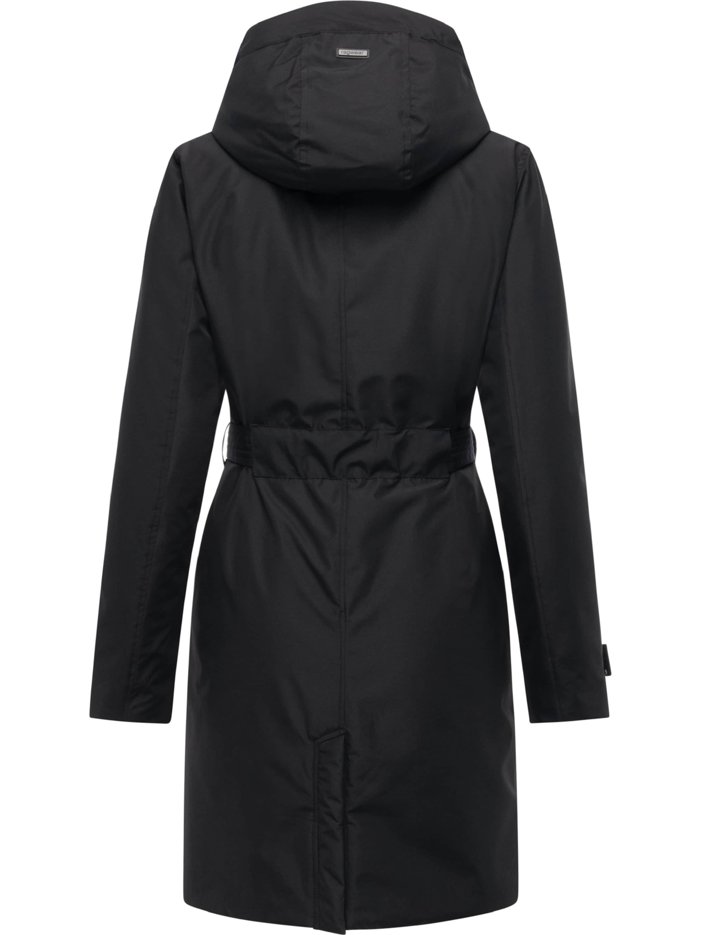 Palton funcțională 'Horatia' de la Ragwear pe negru