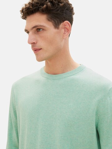 TOM TAILOR Pullover in Grün