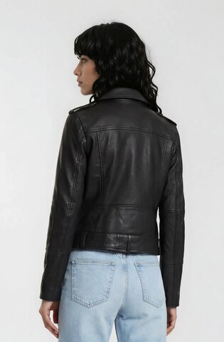 trueprodigy Lederjacke 'Milena' in Schwarz