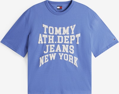Tommy Jeans Paita '90S VARSITY' koossa S värissä kuninkaallisen sininen / valkoinen, Tuotenäkymä