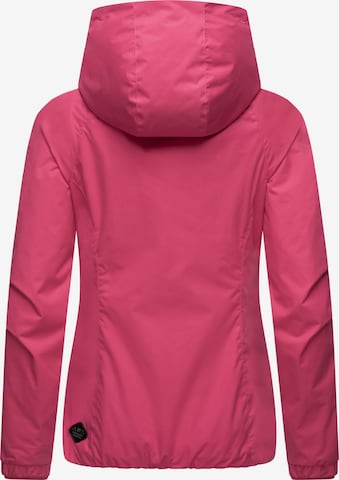 Ragwear Weatherproof jacket 'Dizzie' in Pink