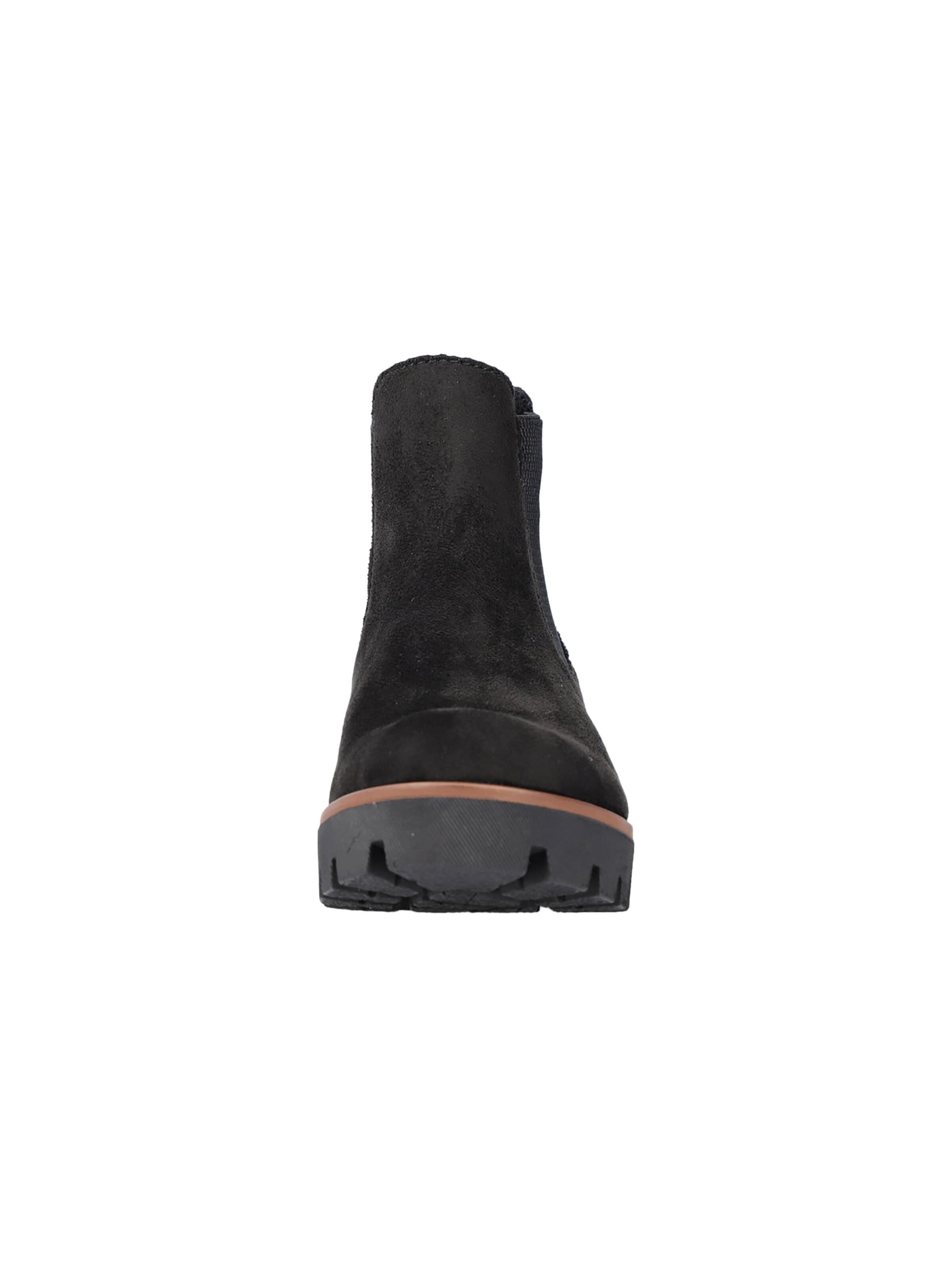 Rieker - Botas de tobillo 'Microtretch-Stiefelette zum Hineinschlüpfen' en negro