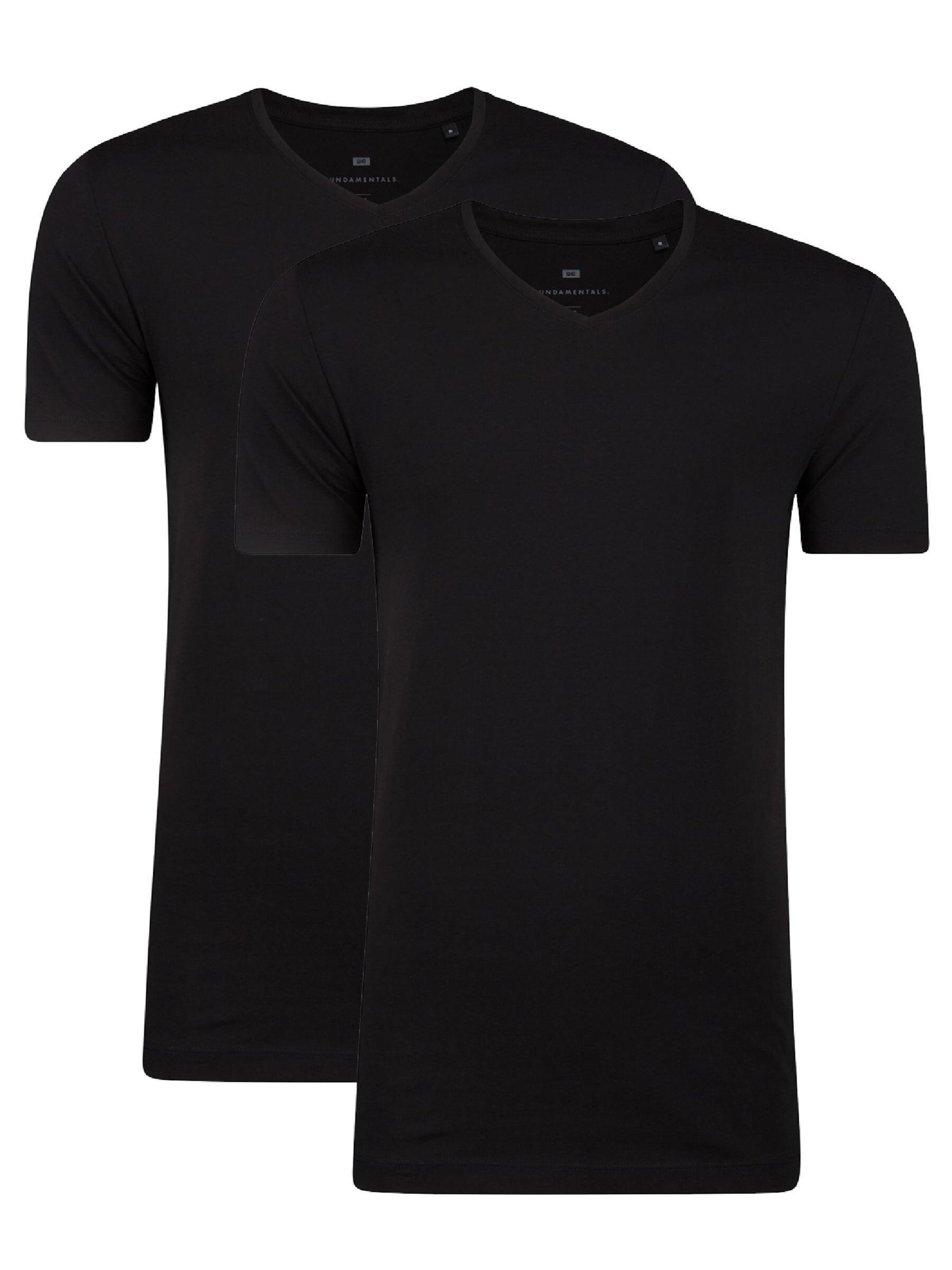 Maglietta di WE Fashion in nero: frontale