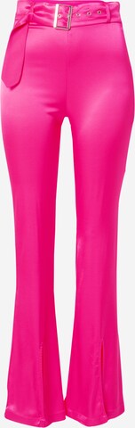 Katy Perry exclusive for ABOUT YOU Flared Hose 'Nancy' in Pink: predná strana