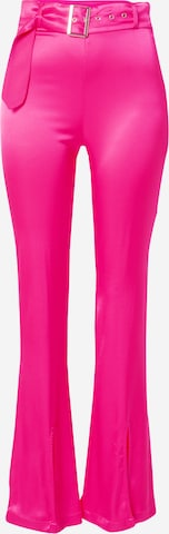 Katy Perry exclusive for ABOUT YOU Flared Broek 'Nancy' in Roze: voorkant