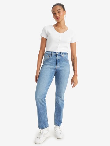 LEVI'S ® regular Jeans '501' i blå