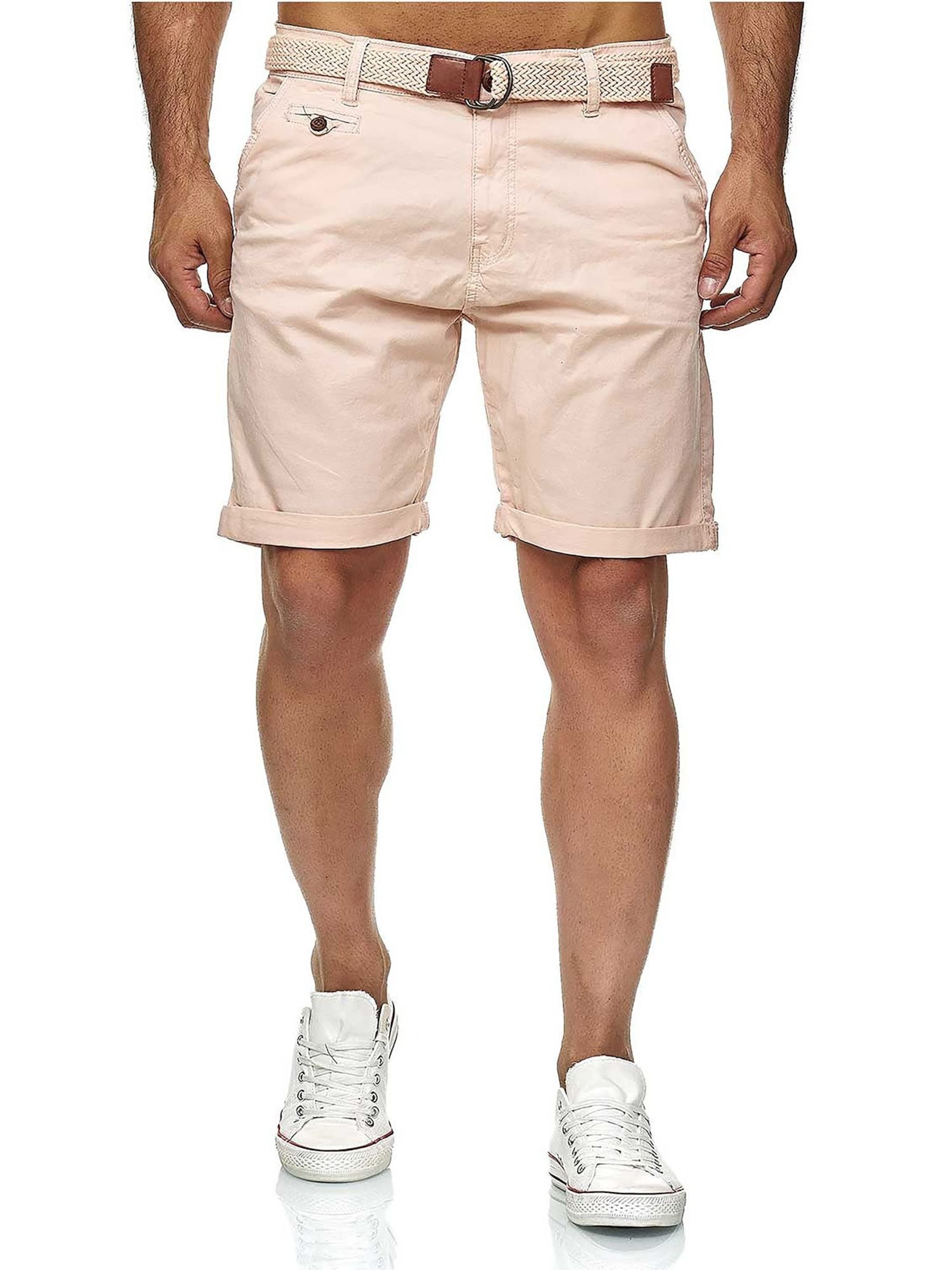 INDICODE Regular Hose 'Indicode Conor'‌‌‌‌‌‌‌ in Pink: Vorderseite