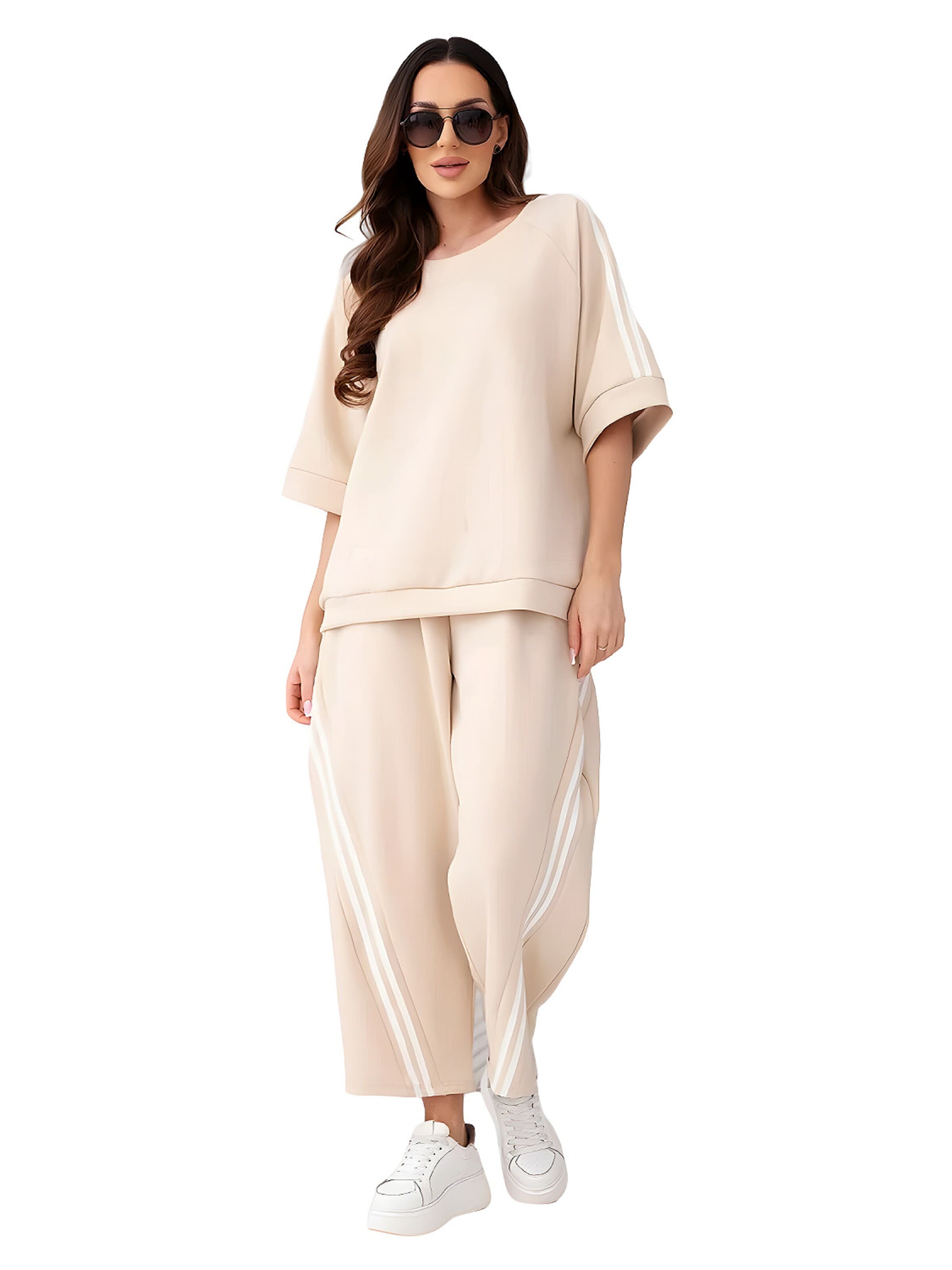 Lumera Loungewear 'Nuvola' in Beige: front