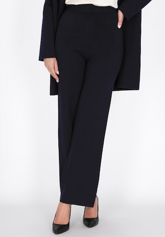Regular Pantalon 'Classic' DreiMaster Klassik en bleu : devant