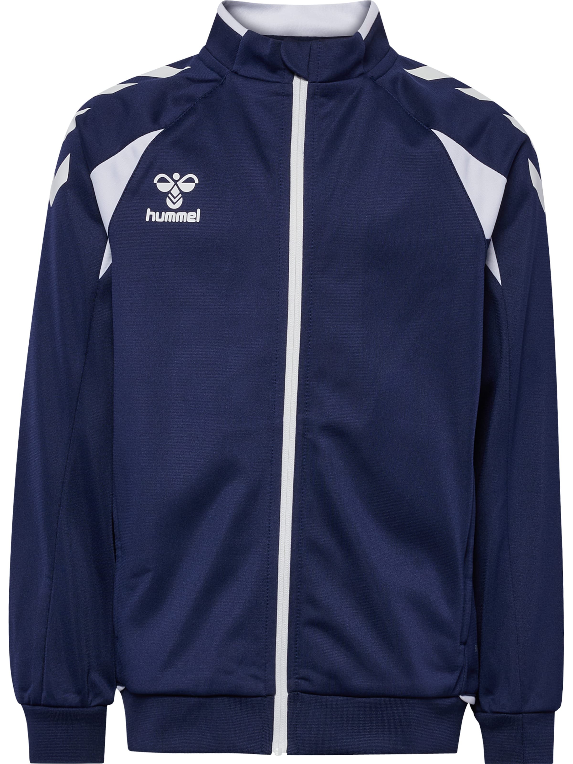 Hummel Sports sweat jacket 'Core 2.0' in Blue: front
