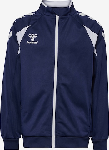Hummel Sports sweat jacket 'Core 2.0' in Blue: front