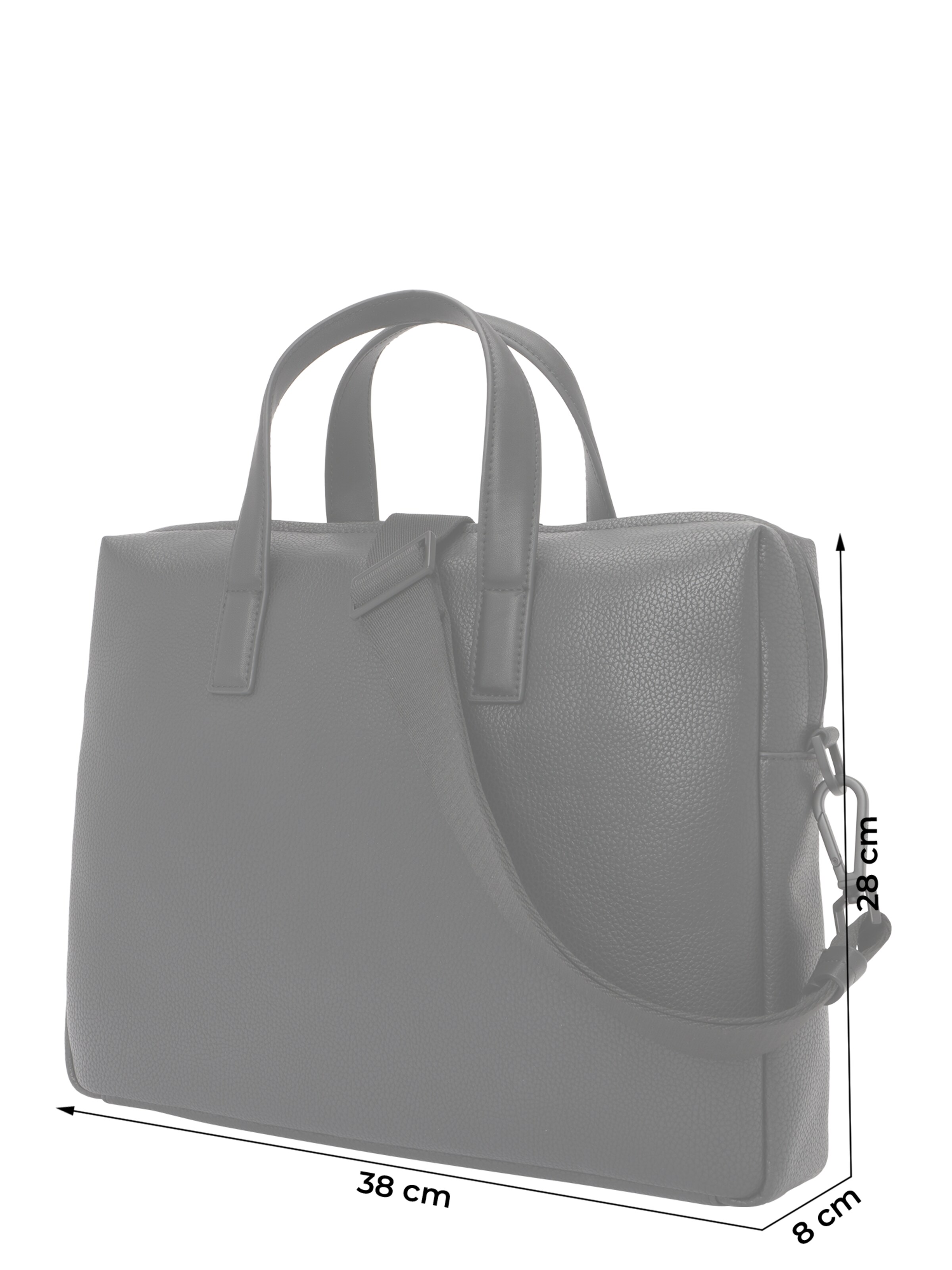 Calvin Klein Laptoptasche in Schwarz