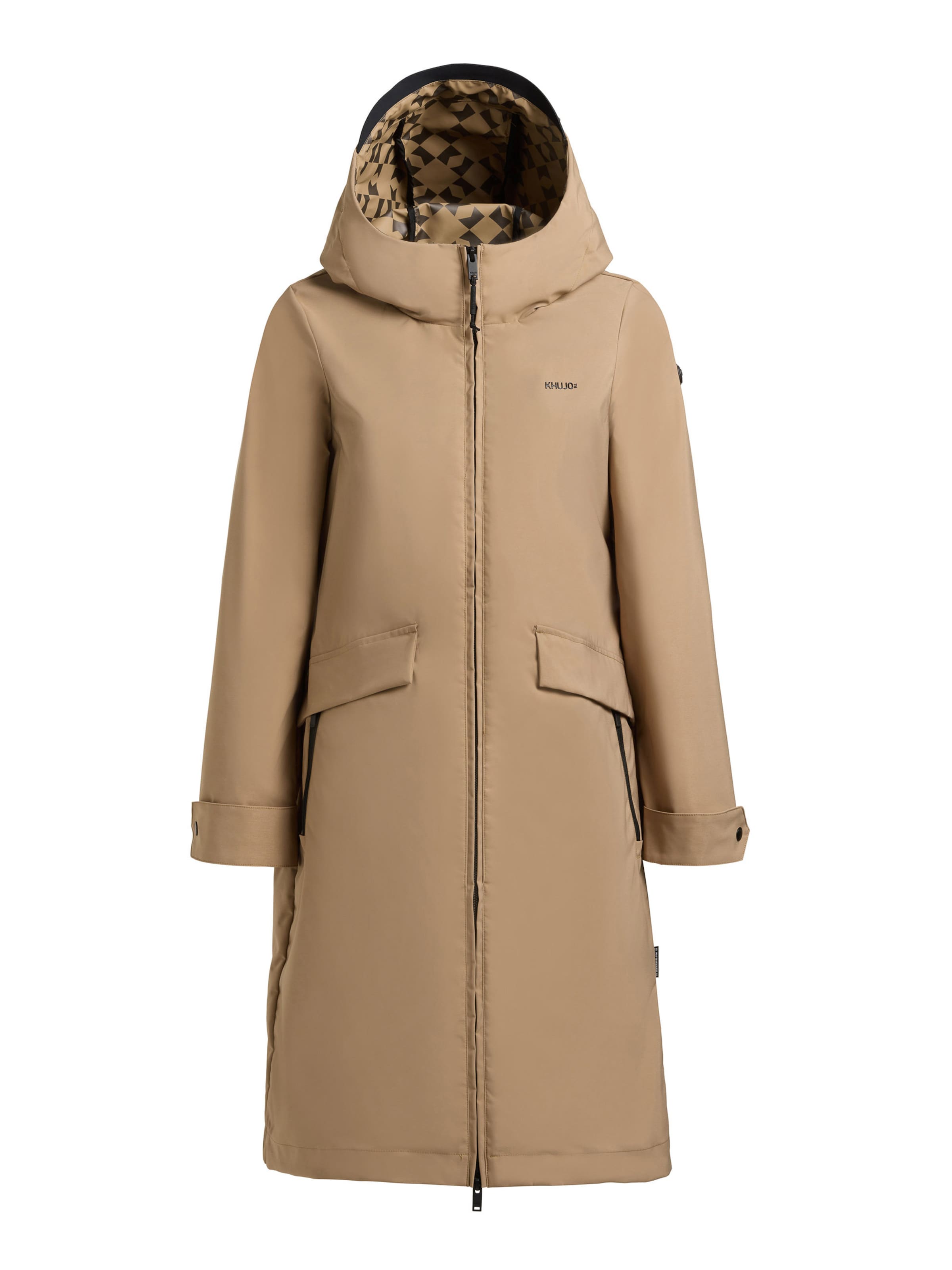 khujo - Abrigo de entretiempo 'Femke 2' en beige: frente