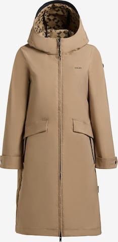 khujo - Abrigo de entretiempo 'Femke 2' en beige: frente