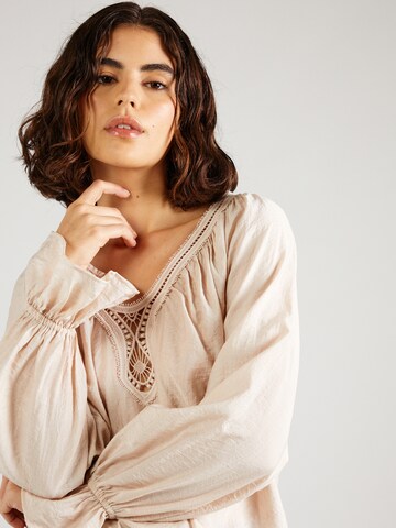 VILA Bluse 'VIKatja' in Beige