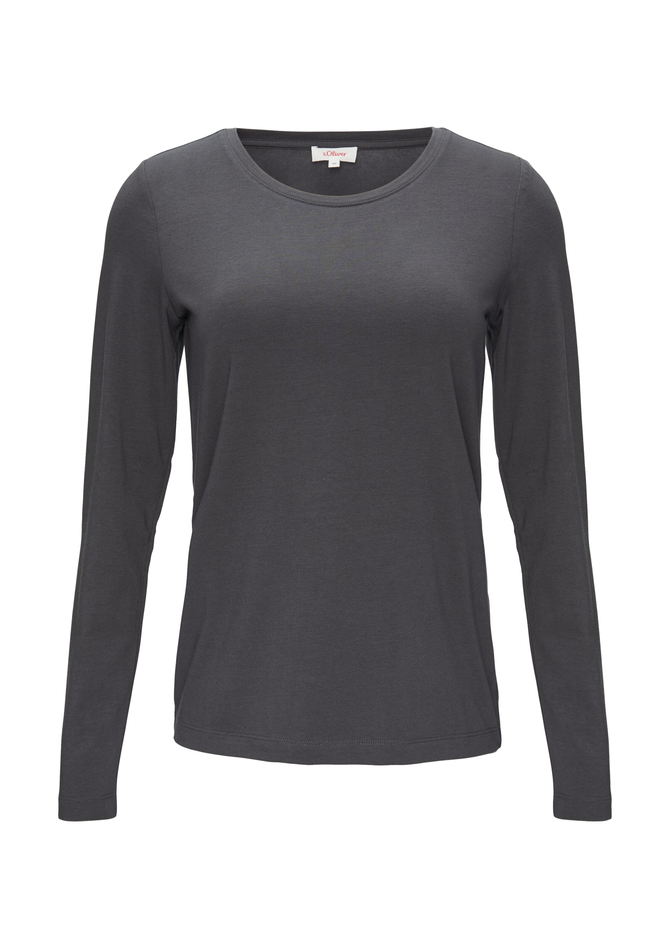 s.Oliver Shirt in Grau: Vorderseite