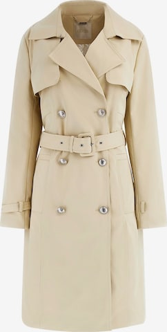 Manteau mi-saison GUESS en beige : devant