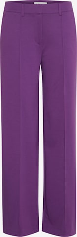 Pantalon à plis 'KATE' ICHI en violet : devant