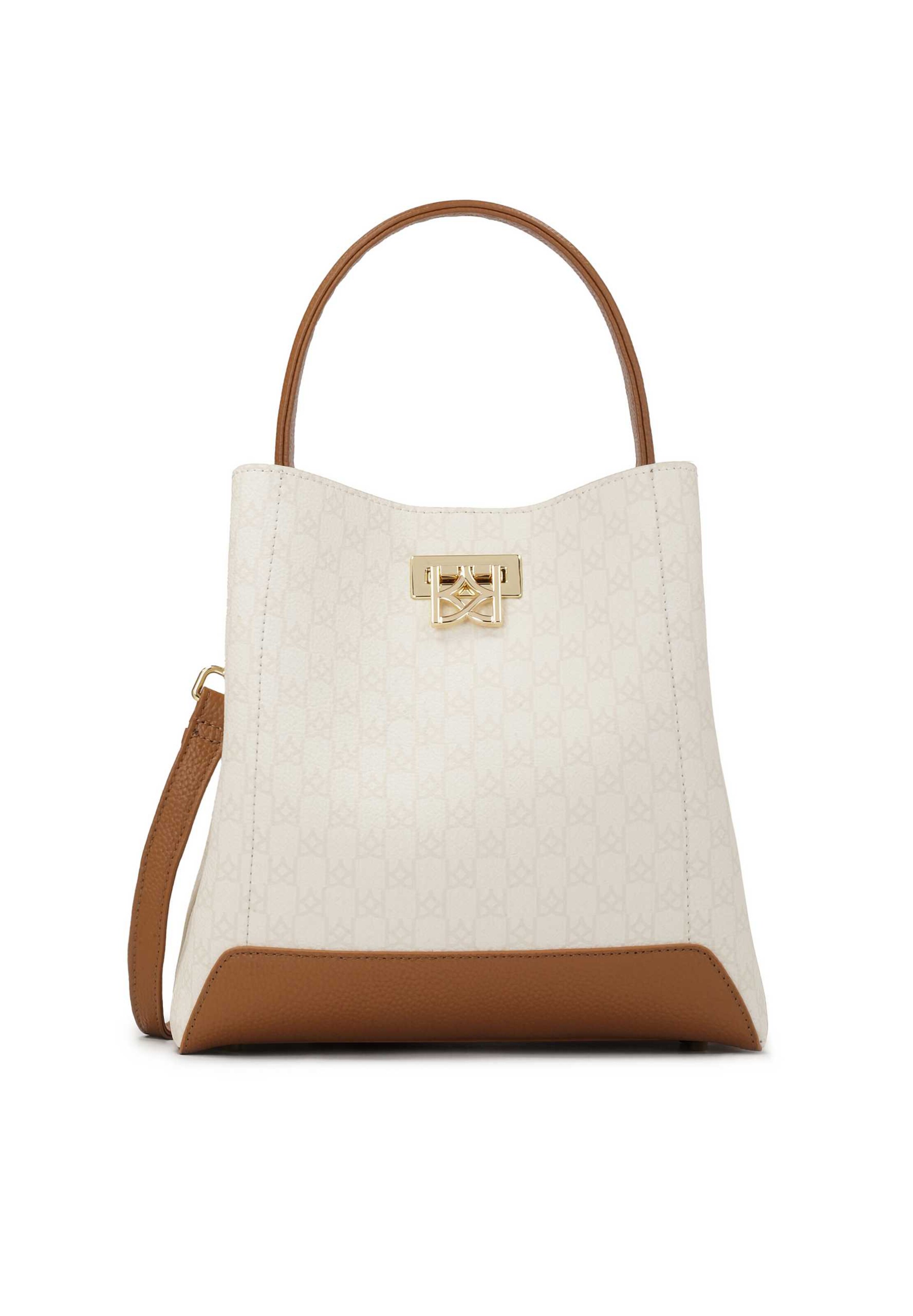 Kazar Handbag in White: front