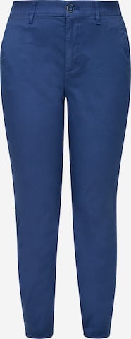 Regular Pantalon chino s.Oliver en bleu : devant