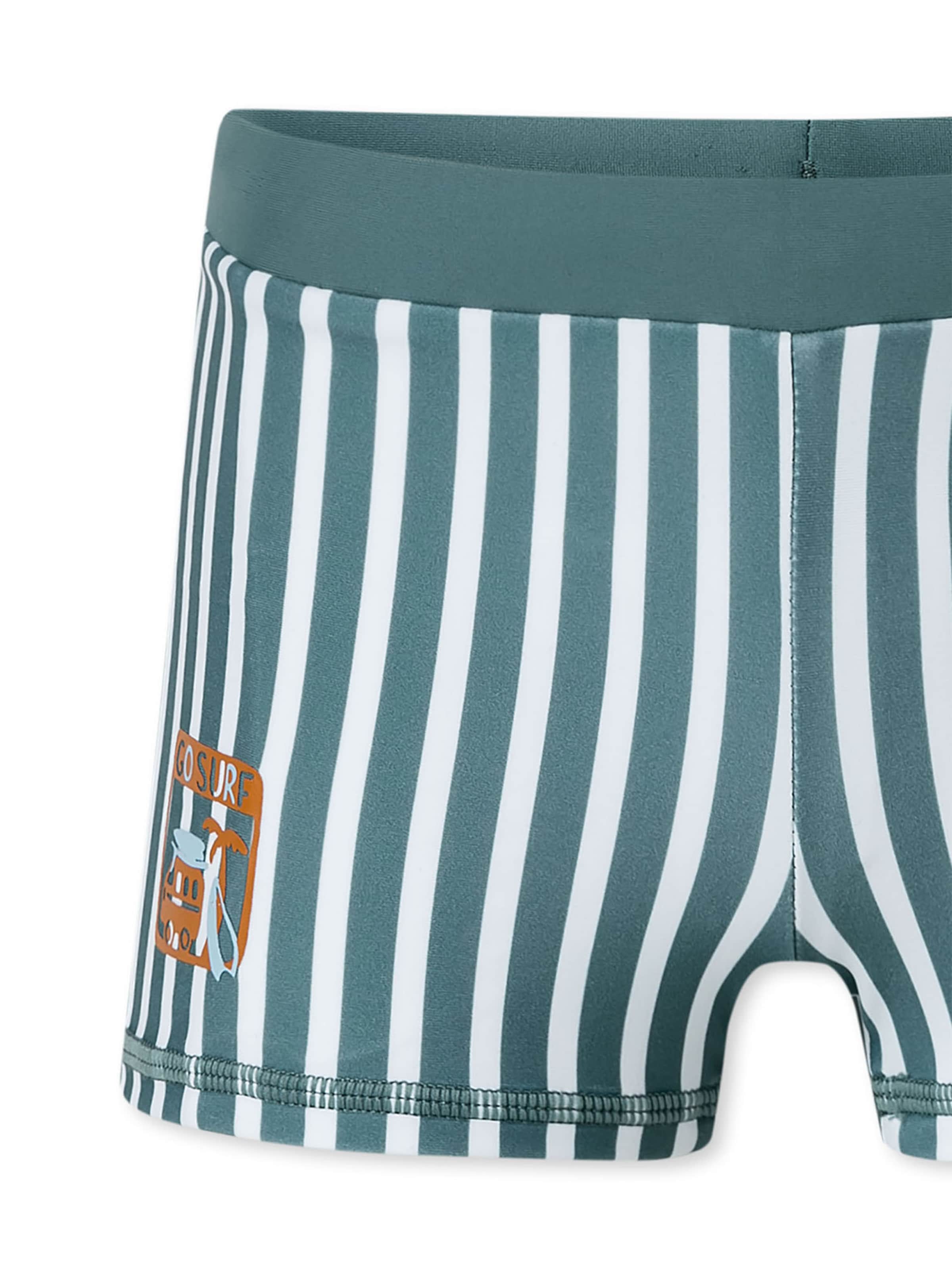 SCHIESSER Bathing trunks ' Aqua Kids ' in Green