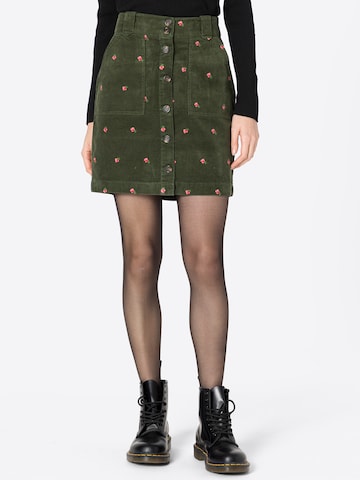 Atelier Rêve Skirt 'Irlyon' in Green: front