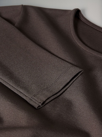 The Set Kleid in Braun