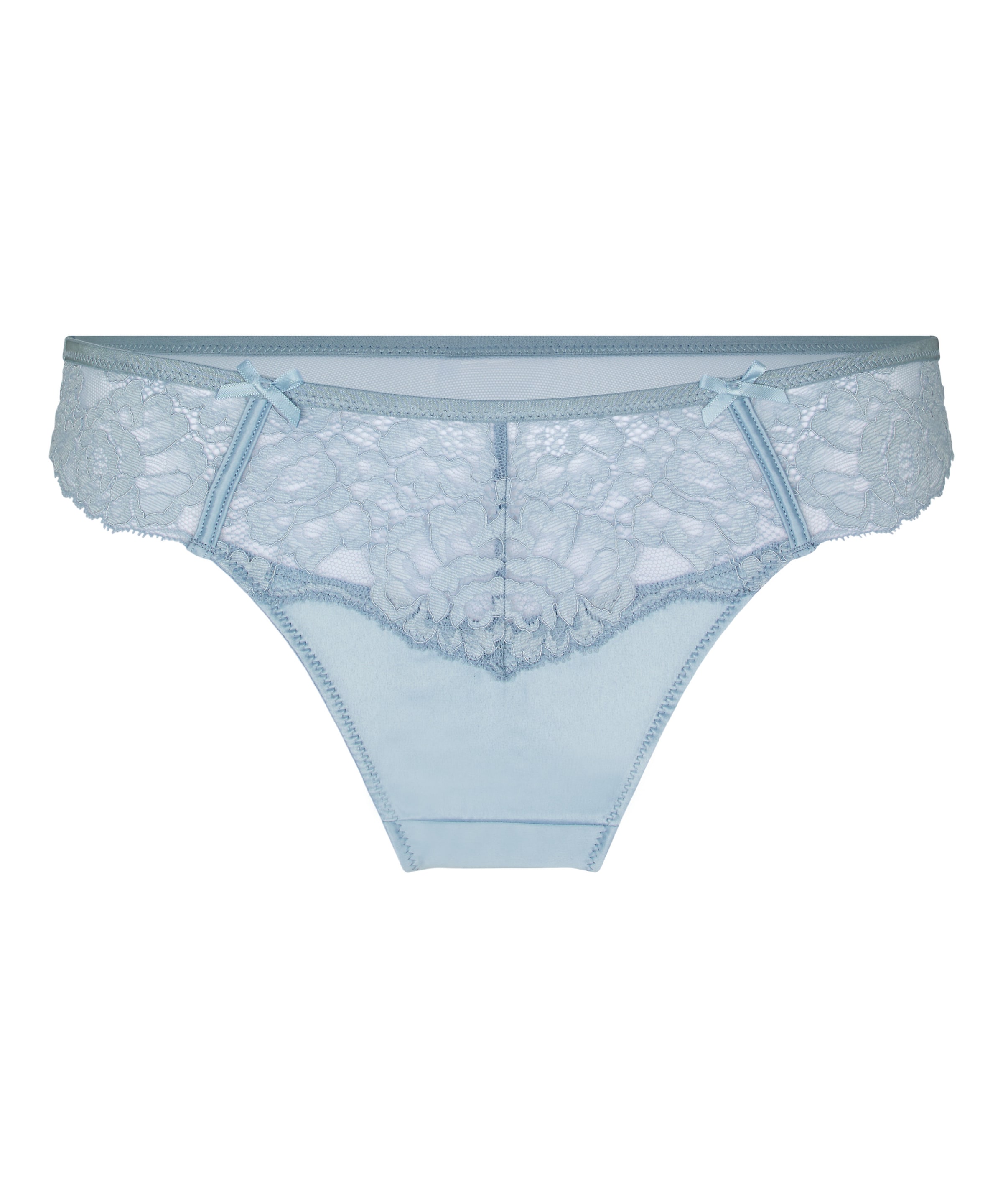 String Hunkemöller en bleu : devant