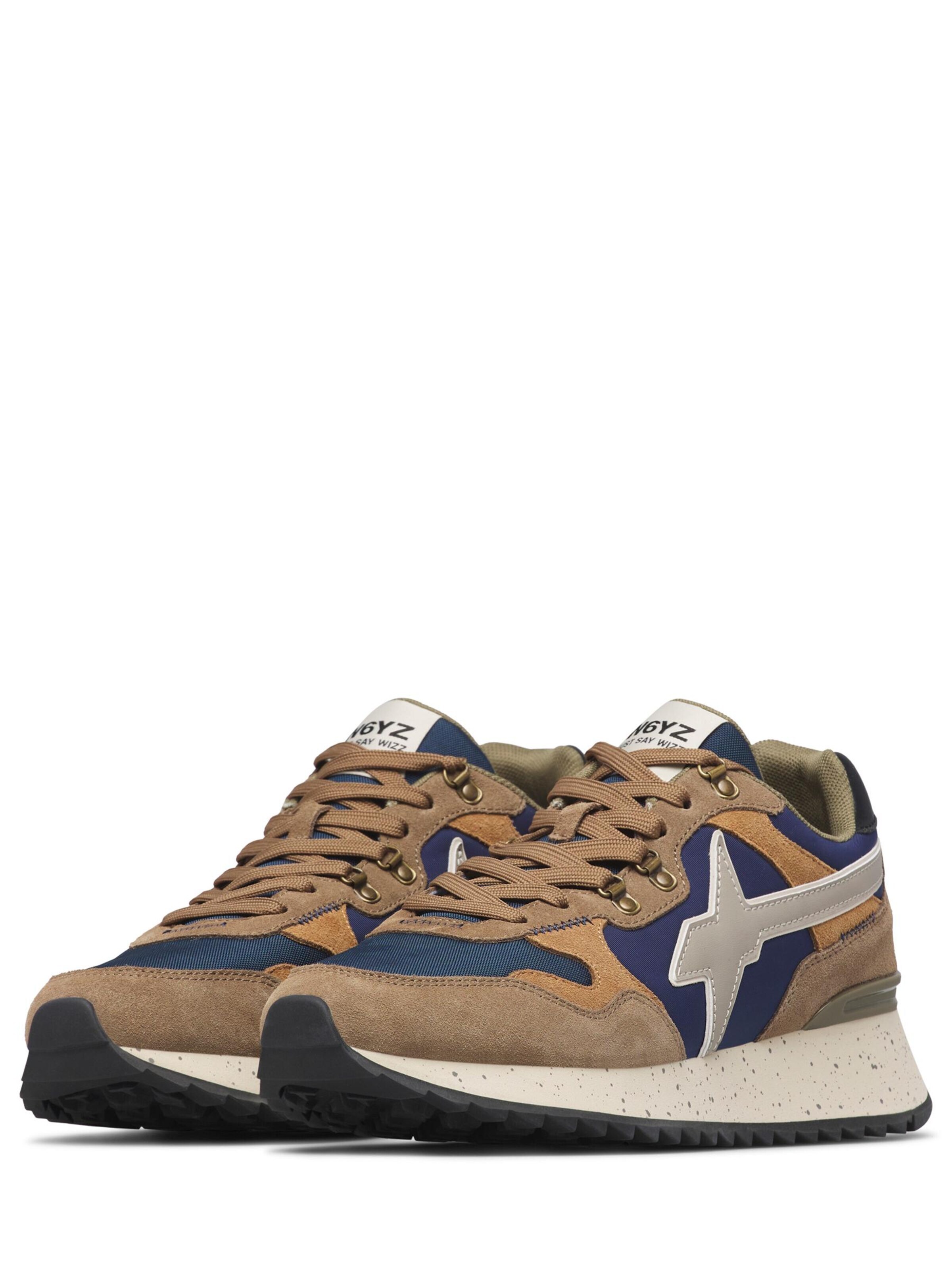 W6YZ Sneakers laag 'YAK-M.' in Bruin