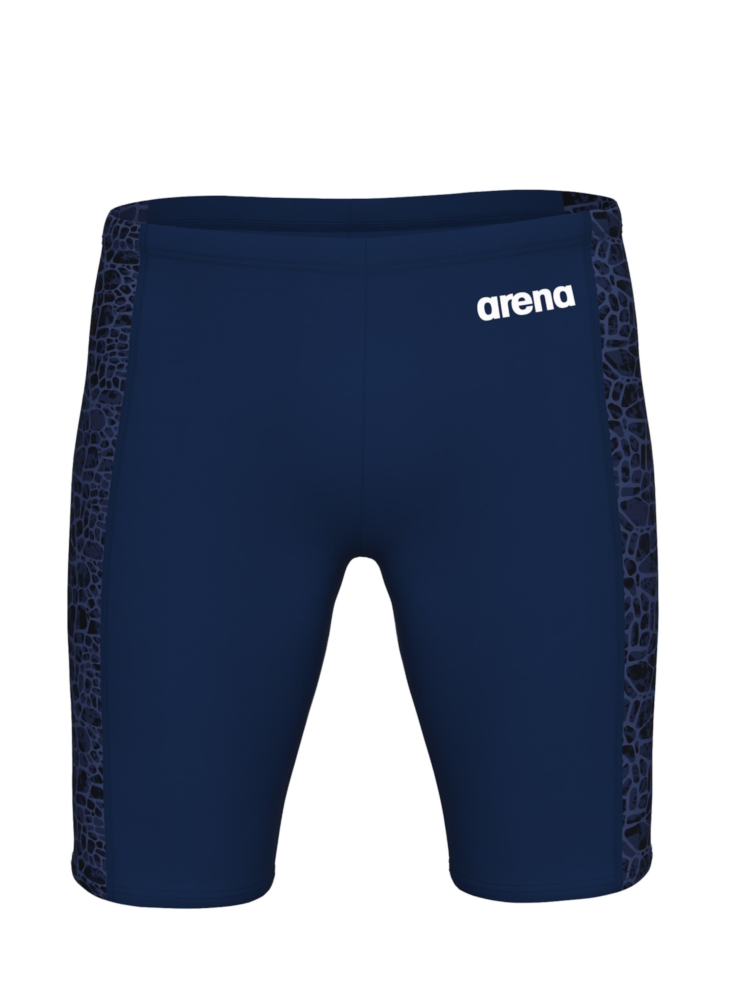 Pantaloncini da bagno 'Snakeskin Jammer' di ARENA in blu: frontale