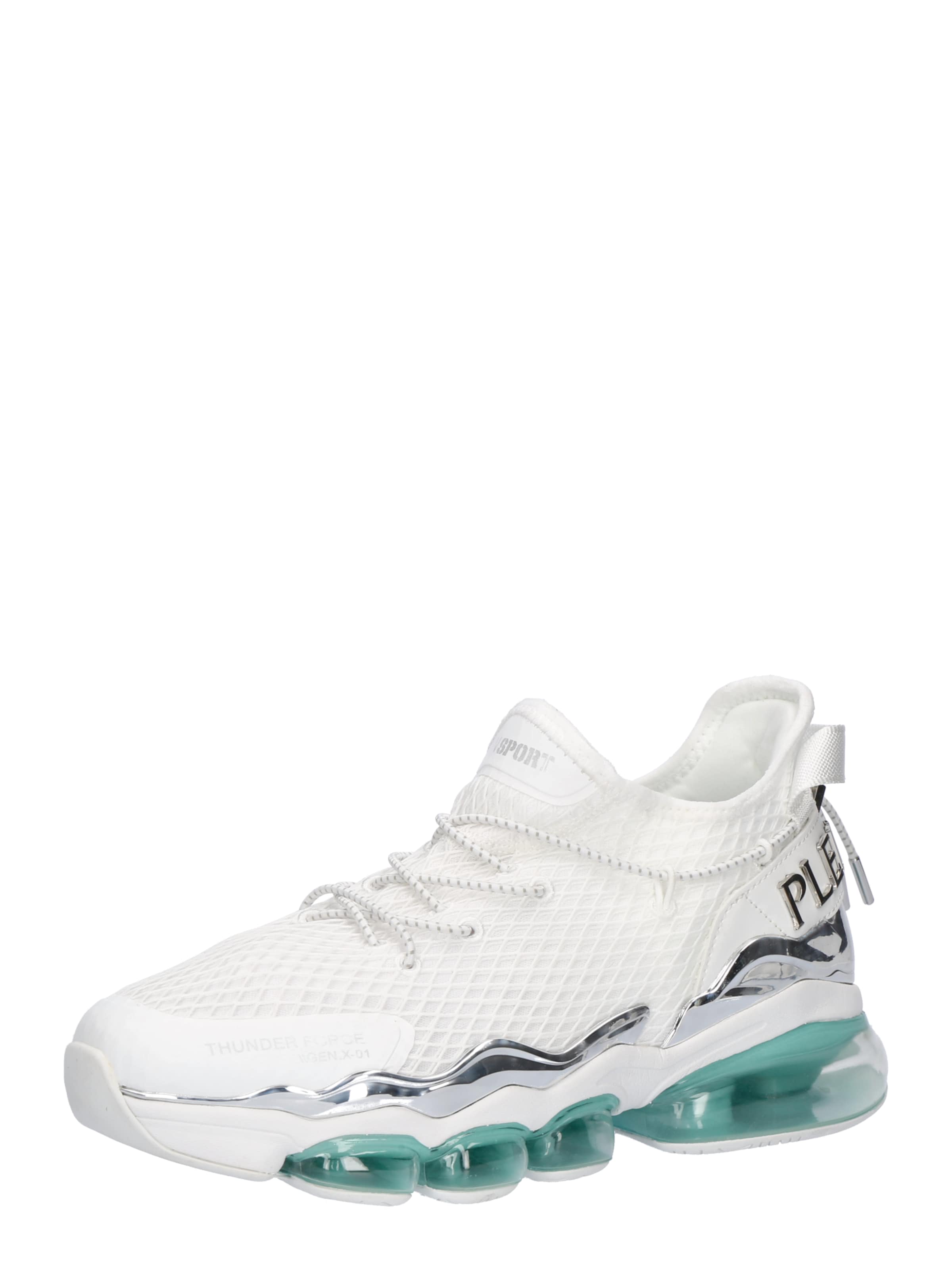 Plein Sport Sneakers laag 'Runner' in Wit: voorkant