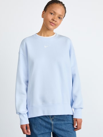 Bluză de molton 'PHNX FLC' de la Nike Sportswear pe albastru: față