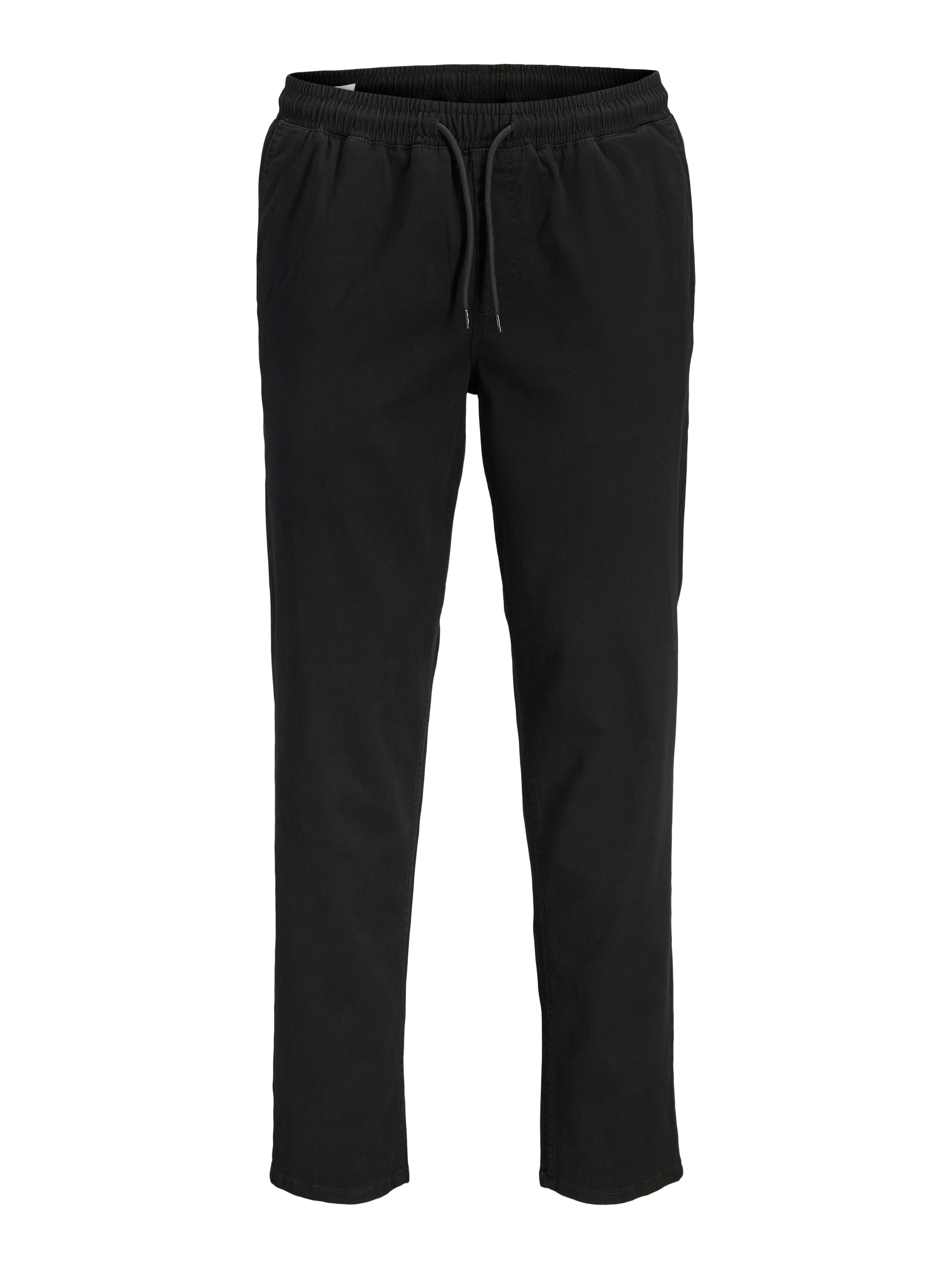 JACK & JONES Pants in Black: front