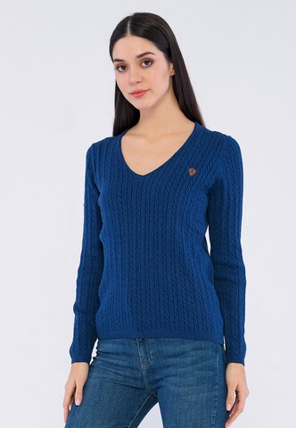 Pullover 'Manon' di Giorgio di Mare in blu