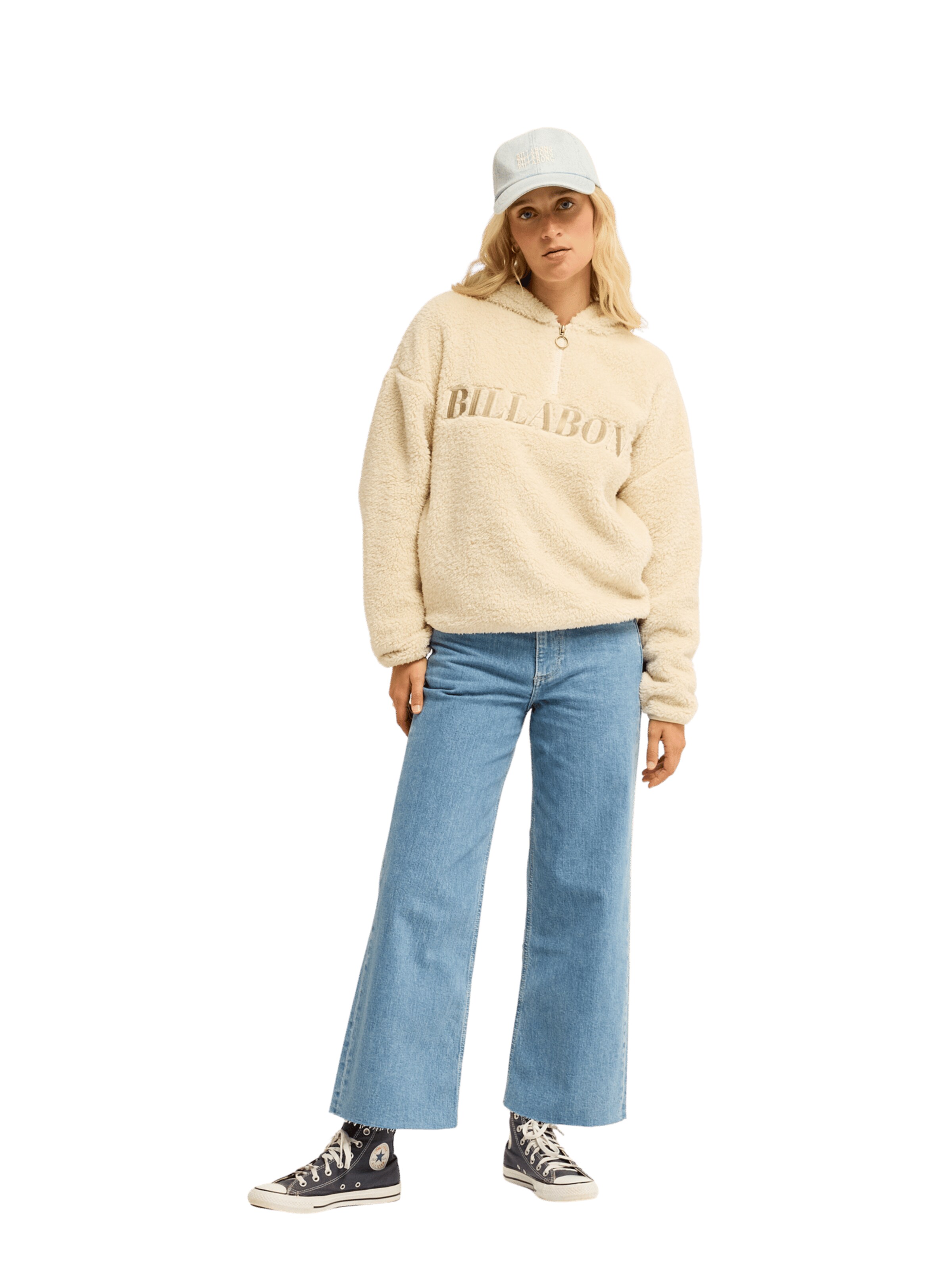 BILLABONG Sweatshirt in Weiß