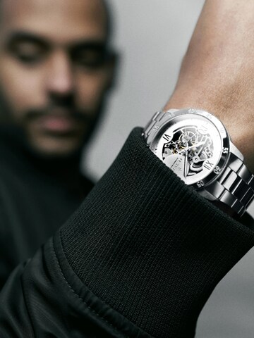 Seizmont Analog watch 'Dante II' in Silver
