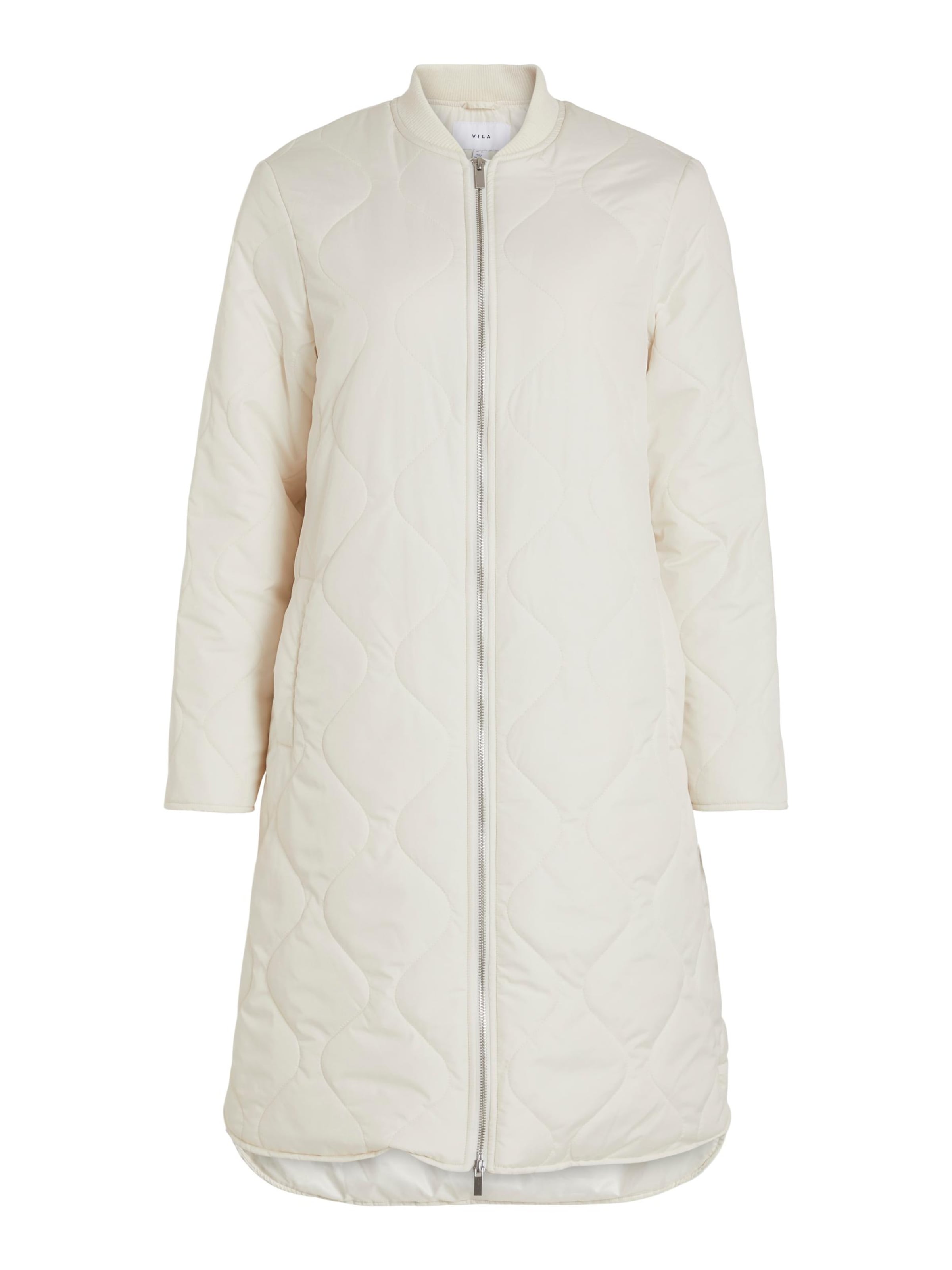 bēšs VILA Starpsezonu mētelis 'VIManon': no priekšpuses