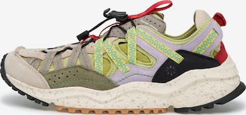 Flower Mountain Sneakers laag 'KAZANA FALL UNI' in Groen: voorkant