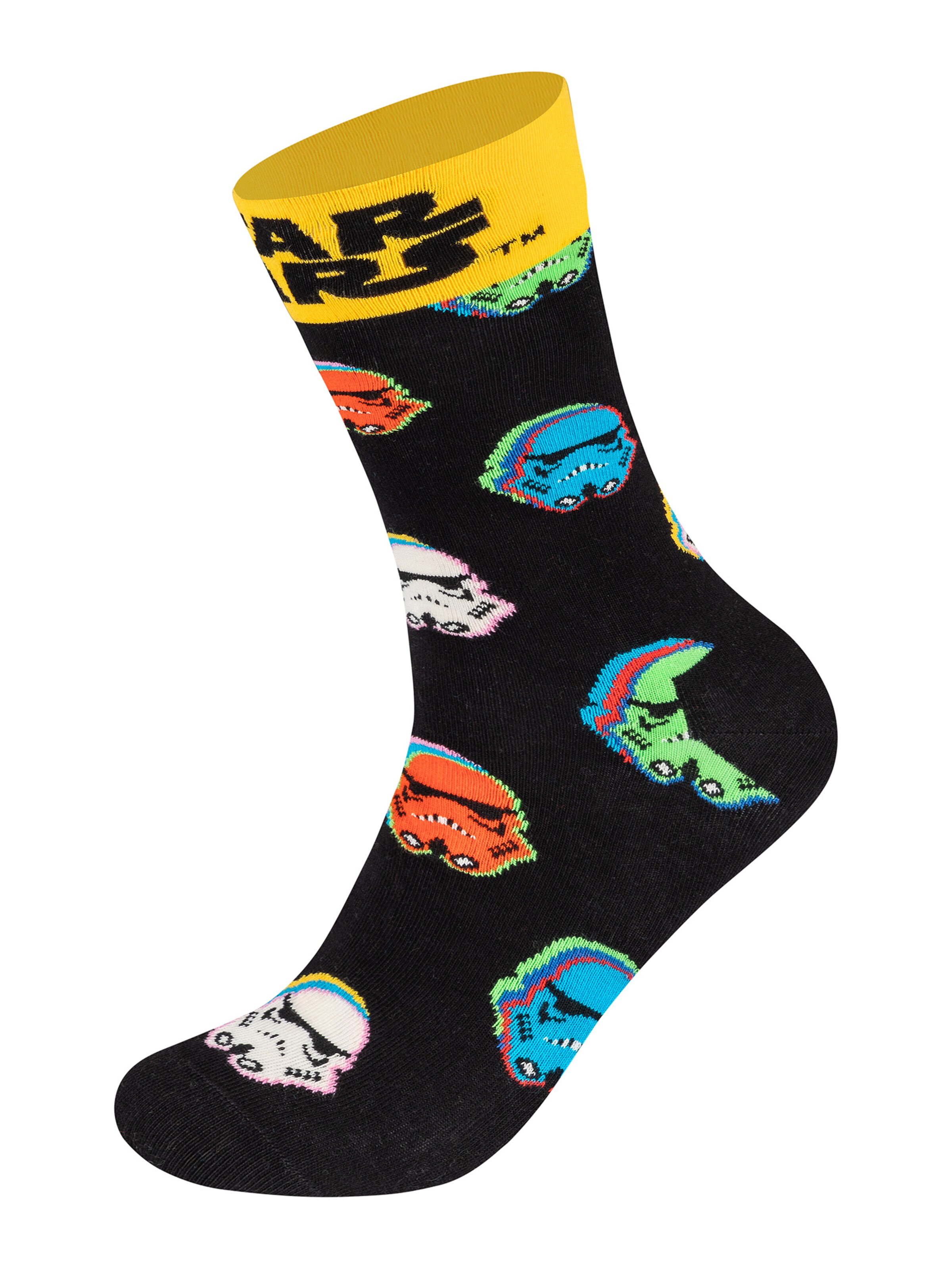 Happy Socks Socken 'Star Wars™ Darth Vader and Stormtrooper' in Schwarz