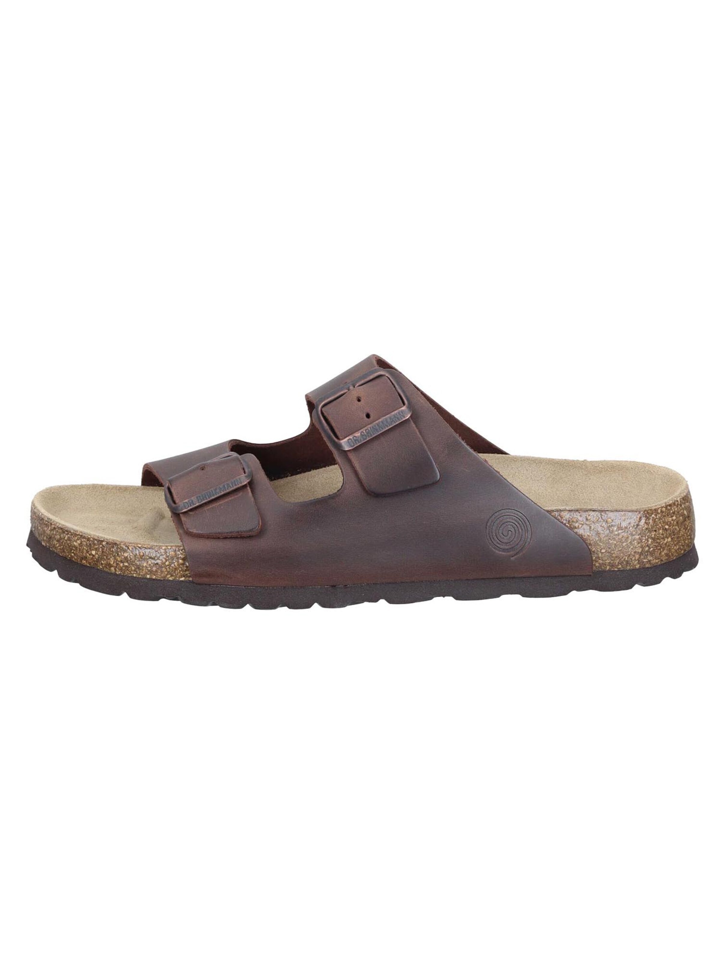 DR. BRINKMANN Mules 'Bonillo' in Brown: front
