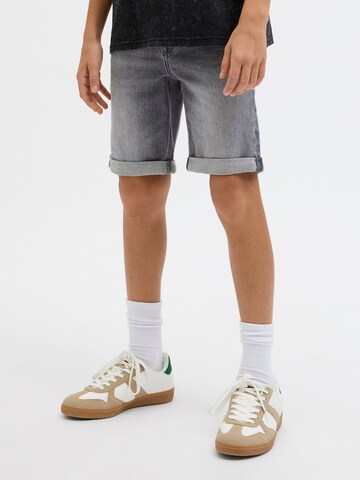 Jack & Jones Junior Regular Jeans 'JJIRick JJOriginal' in Grey: front