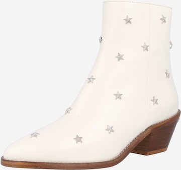 Zadig & Voltaire Ankle Boots in White: front