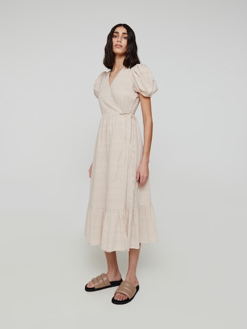 Robe 'Myra' EDITED en beige : devant