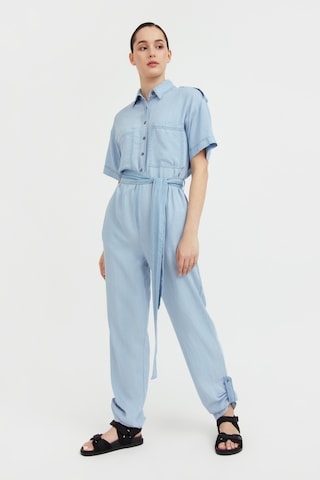 Finn Flare Jumpsuit in Blue