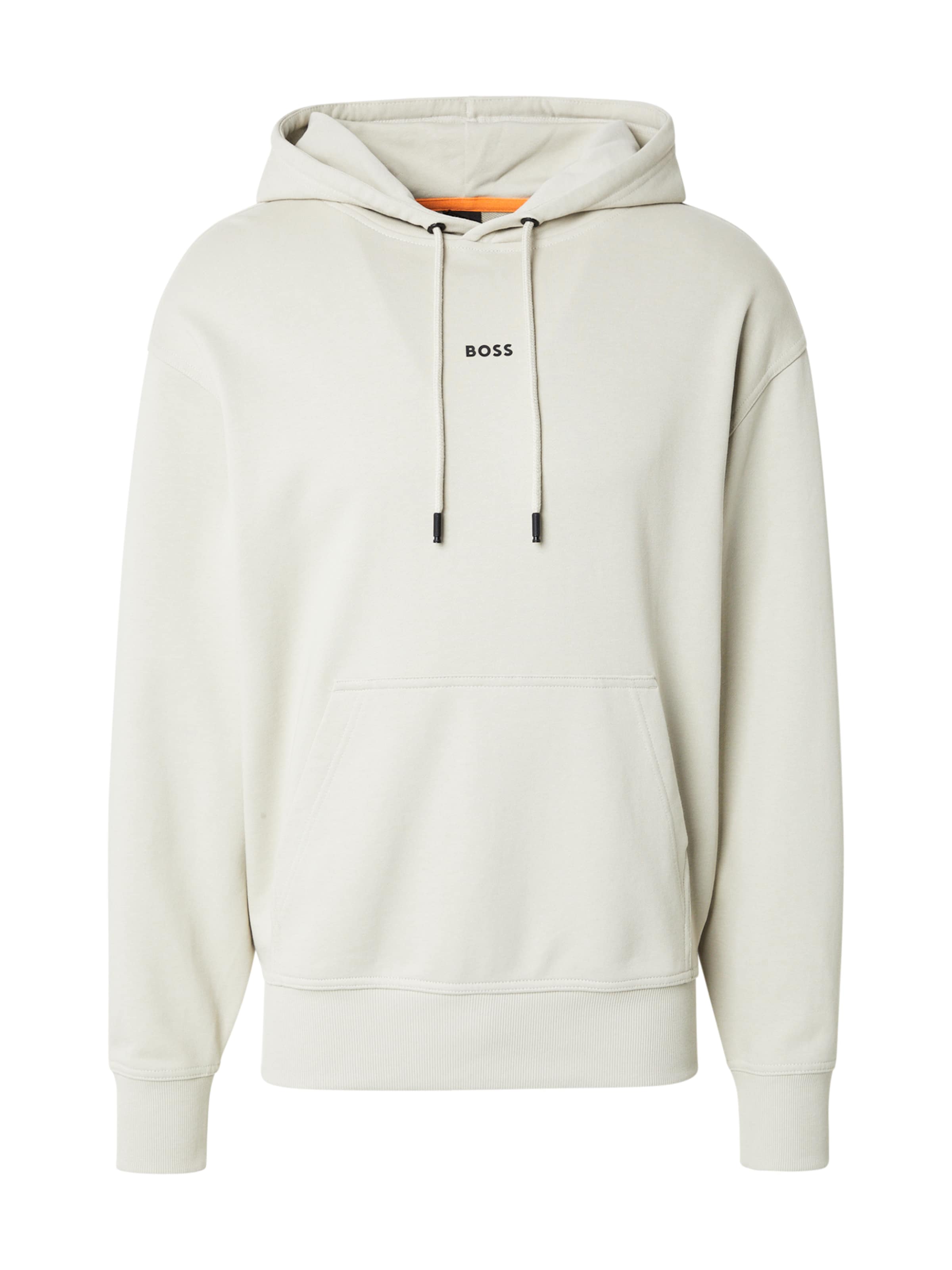 BOSS Sweatshirt in Beige: Vorderseite
