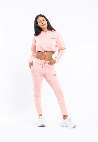 Tom Barron Sweatshirt in Roze: voorkant